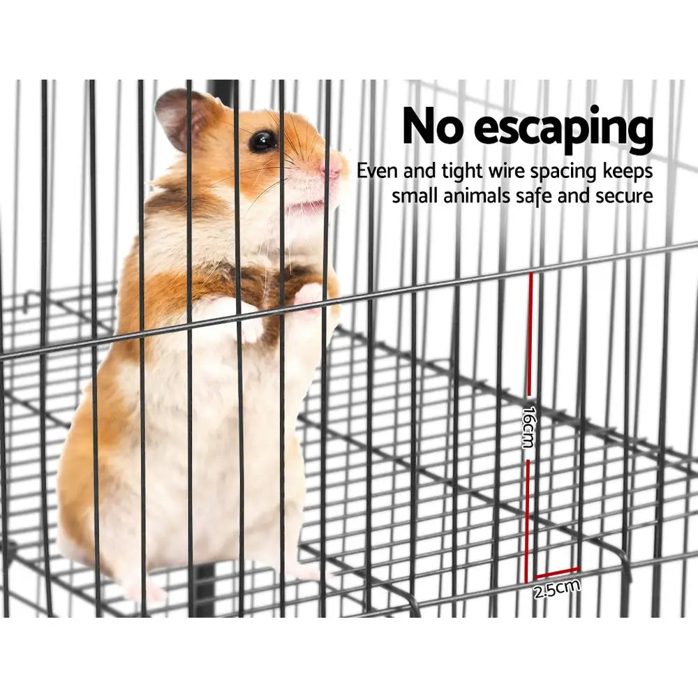 i.Pet Rabbit Cage 142cm Hutch 4 Level Bird Guinea Pig Ferret - Pet Care > Coops & Hutches > Small Animal Habitats &