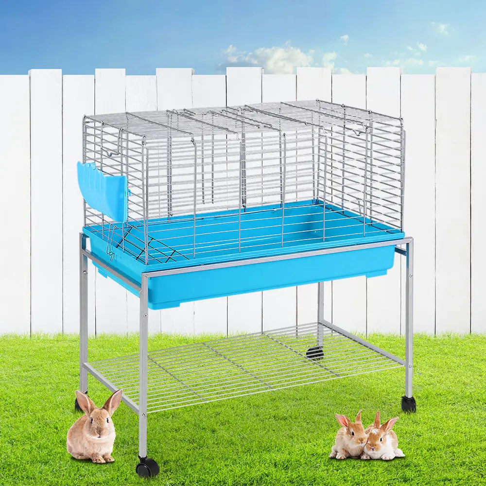 i.Pet Rabbit Cage 88cm Indoor Guinea Pig - Pet Care > Coops & Hutches > Small Animal Habitats & Cages