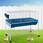 i.Pet Rabbit Cage Hutch 106cm Indoor Enclosure Carrier - Pet Care > Coops & Hutches > Small Animal Habitats & Cages