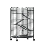 i.Pet Rabbit Cage Indoor Hutch Guinea Pig Bird Ferret Cat Hamster 110cm 4 Level - Pet Care > Coops & Hutches > Small