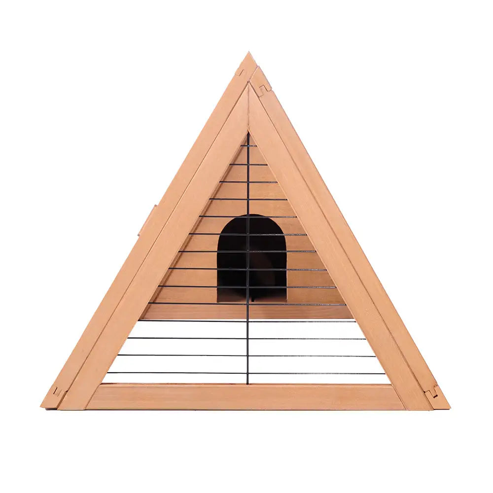 i.Pet Rabbit Hutch 119cm x 51cm x 44cm Chicken Coop Large Run Wooden Cage Outdoor - Pet Care > Coops & Hutches > Small