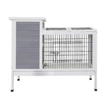 i.Pet Rabbit Hutch 97cm x 49cm x 86cm Chicken Coop Large Run Wooden Outdoor Cage House - Home & Garden > Shading