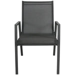 Iberia 13pc 230-345cm Aluminium Outdoor Extensible Dining Table Chair Charcoal - Furniture > Outdoor