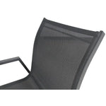 Iberia 4pc Set Aluminium Outdoor Dining Table Chair Charcoal - Furniture > Outdoor