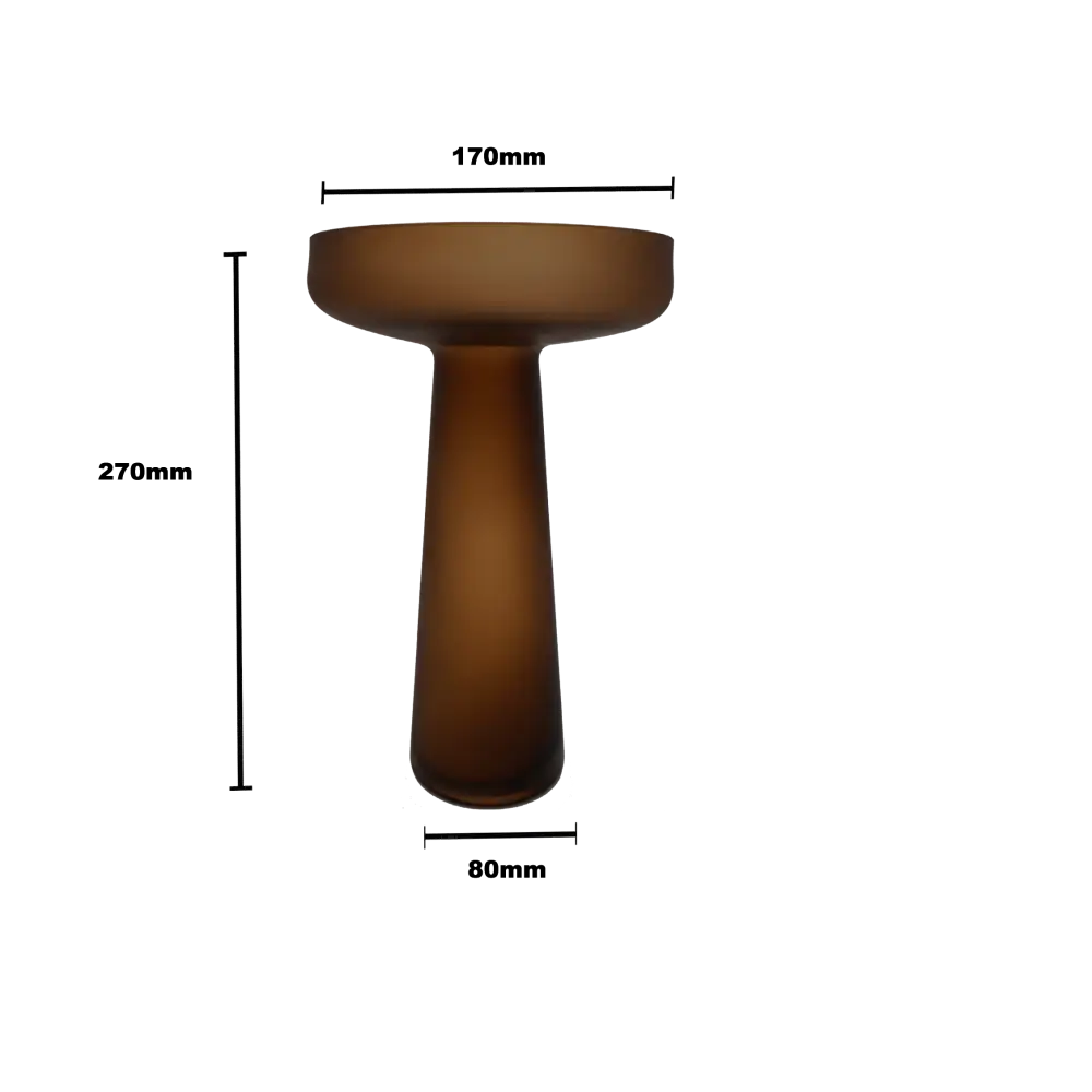 Ice Land Matte Glass Vase - Home & Garden > Decor