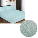 ICF Store Cotton Flannel Combo Fitted Sheet Set Queen Florencia - Home & Garden > Bedding > Bed Sheets