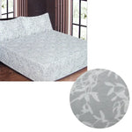ICF Store Cotton Flannel Combo Fitted Sheet Set Queen Leaves - Home & Garden > Bedding > Bed Sheets