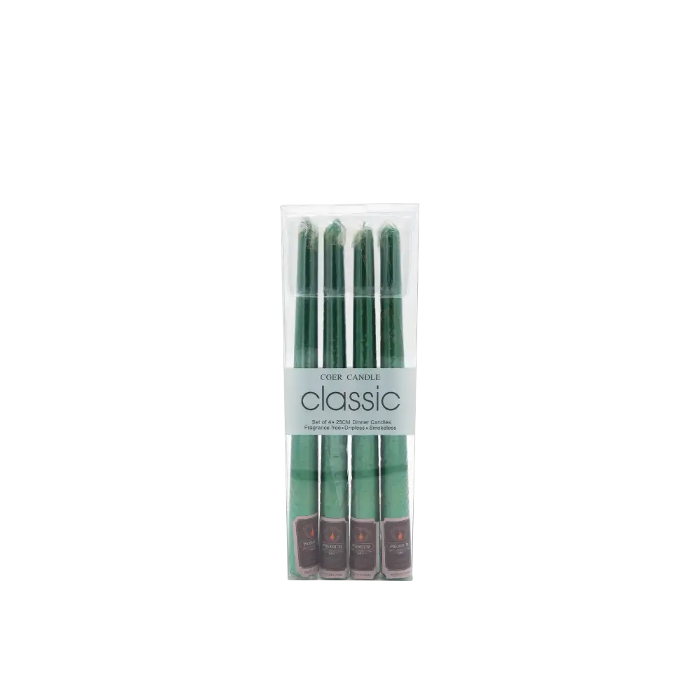 Iconic Candles green flat - Home & Garden > Decor