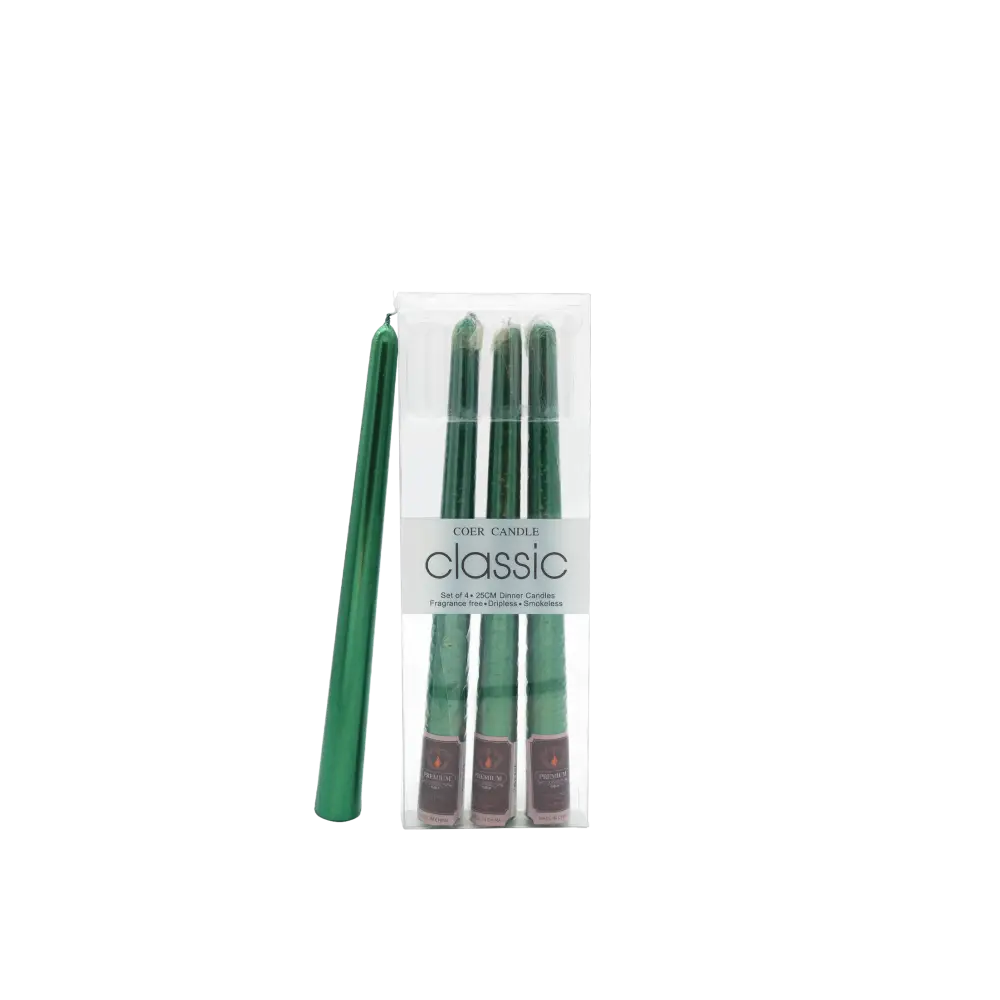 Iconic Candles green flat - Home & Garden > Decor