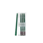 Iconic Candles green spiral - Home & Garden > Decor