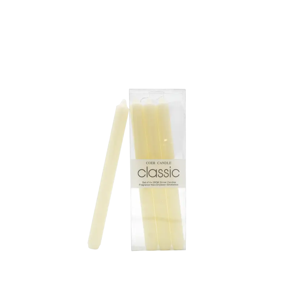 Iconic Candles white flat - Home & Garden > Decor