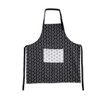 IDC Homewares Cotton Apron Alcazar Black - Home & Garden > Kitchenware