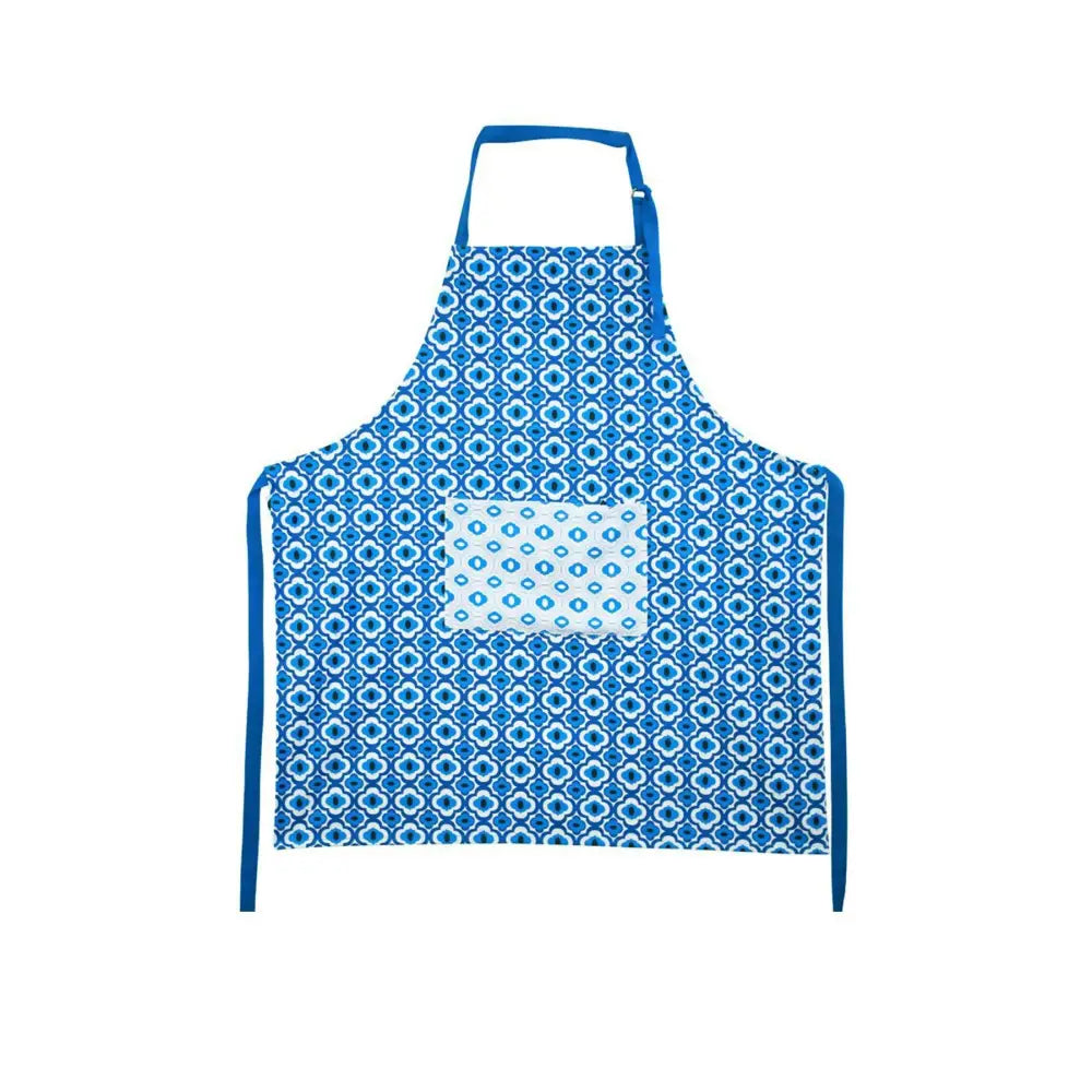IDC Homewares Cotton Apron Azure Blue - Home & Garden > Kitchenware