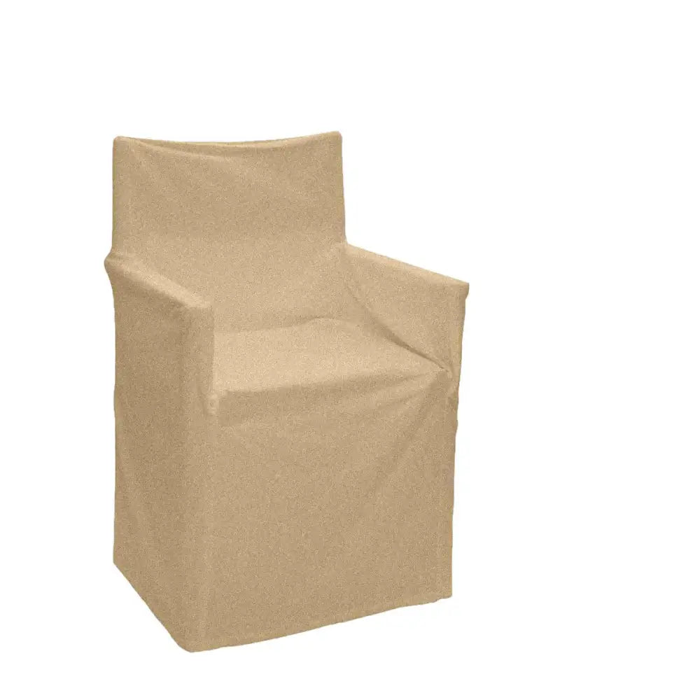 IDC Homewares Cotton Director Chair Cover Taupe - Home & Garden > Decor