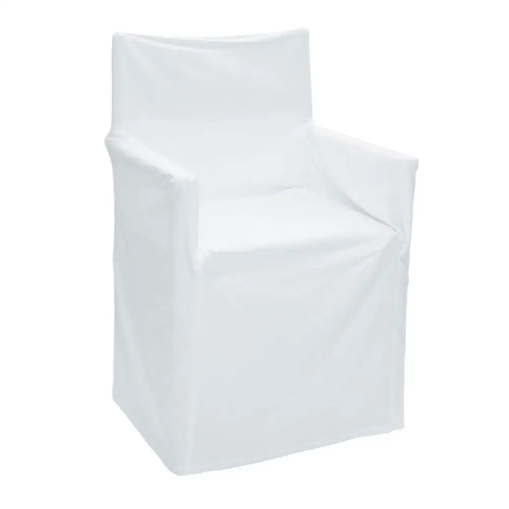 IDC Homewares Cotton Director Chair Cover White - Home & Garden > Decor
