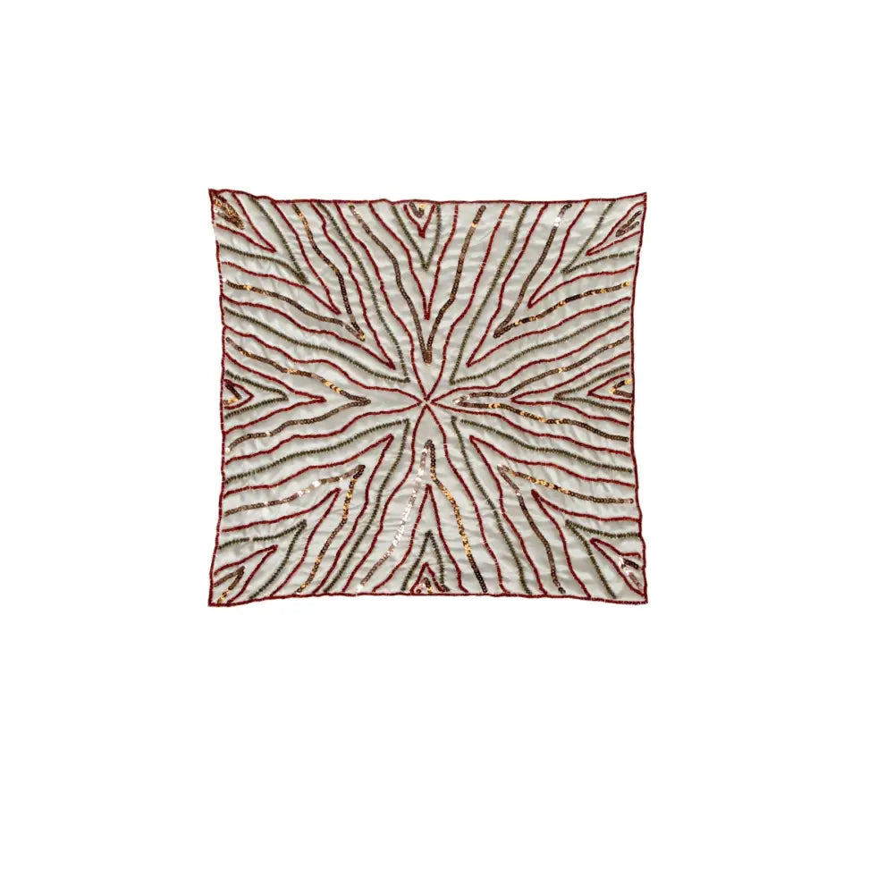 IDC Homewares Sequin Cushion Cover Bella Cream - Home & Garden > Bedding