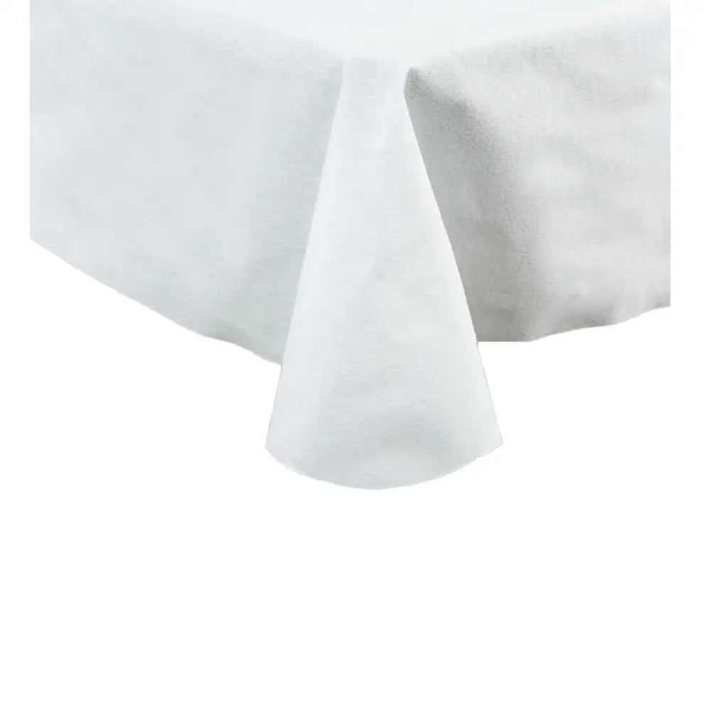 IDC Homewares White Table Cloth Round - Home & Garden > Kitchenware