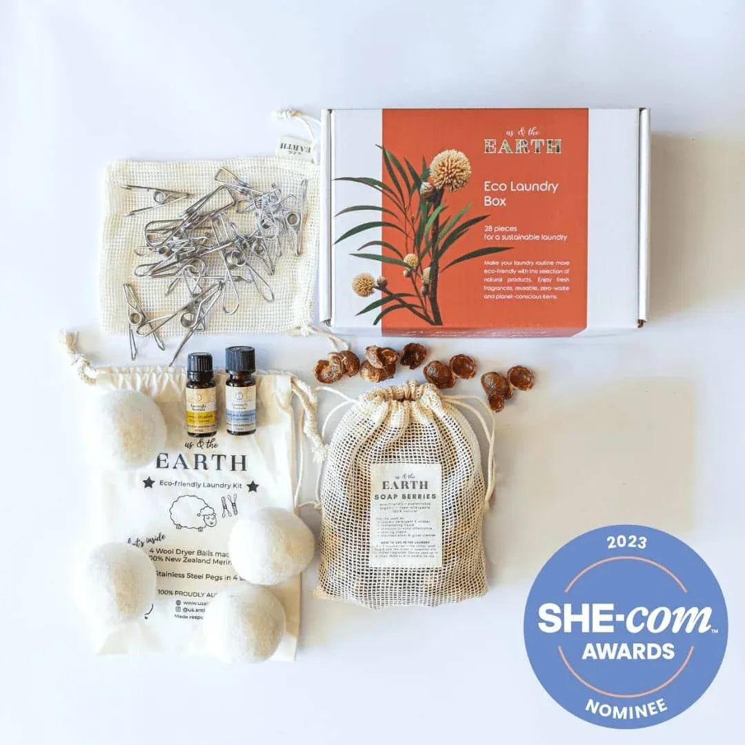 Eco Friendly Laundry Kit – Wash Consciously | Zero Waste Laundry Gift Hamper Australia