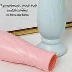 Imitation Porcelain Petal Vase for Drop-proof Home Decor - Green - Home & Garden > Decor > Vases & Table Decor