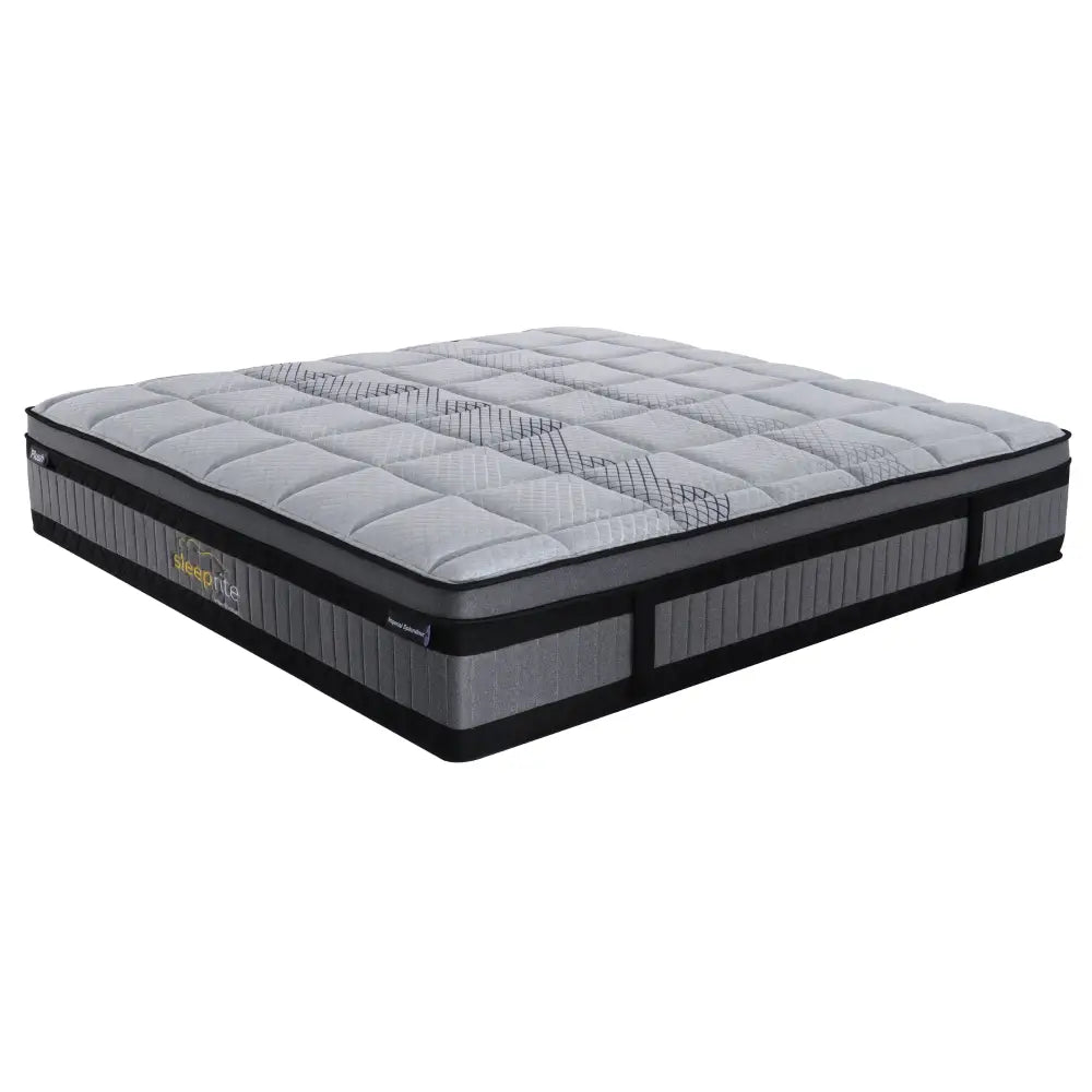 Imperial Slendour Plush Mattress 30cm Premium Top 7 Zones Pocket Spring - King - Furniture > Mattresses