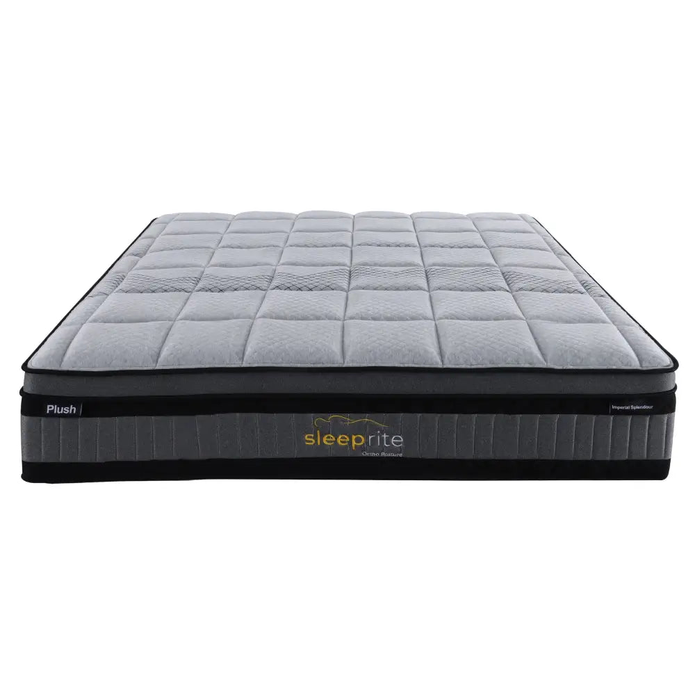 Imperial Slendour Plush Mattress 30cm Premium Top 7 Zones Pocket Spring - King - Furniture > Mattresses