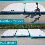 Inflatable Floating Fishing Dock Platform For Adults And Children - Plus Version - Home & Garden > Pool & Accessories >