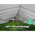 Instahut 30% Shade Cloth 3.66x30m Shadecloth Wide Heavy Duty White - Home & Garden > Shading