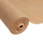 Instahut 50% Shade Cloth 1.83x50m Shadecloth Sail Heavy Duty Beige - Home & Garden > Shading > Umbrellas & Sunshades