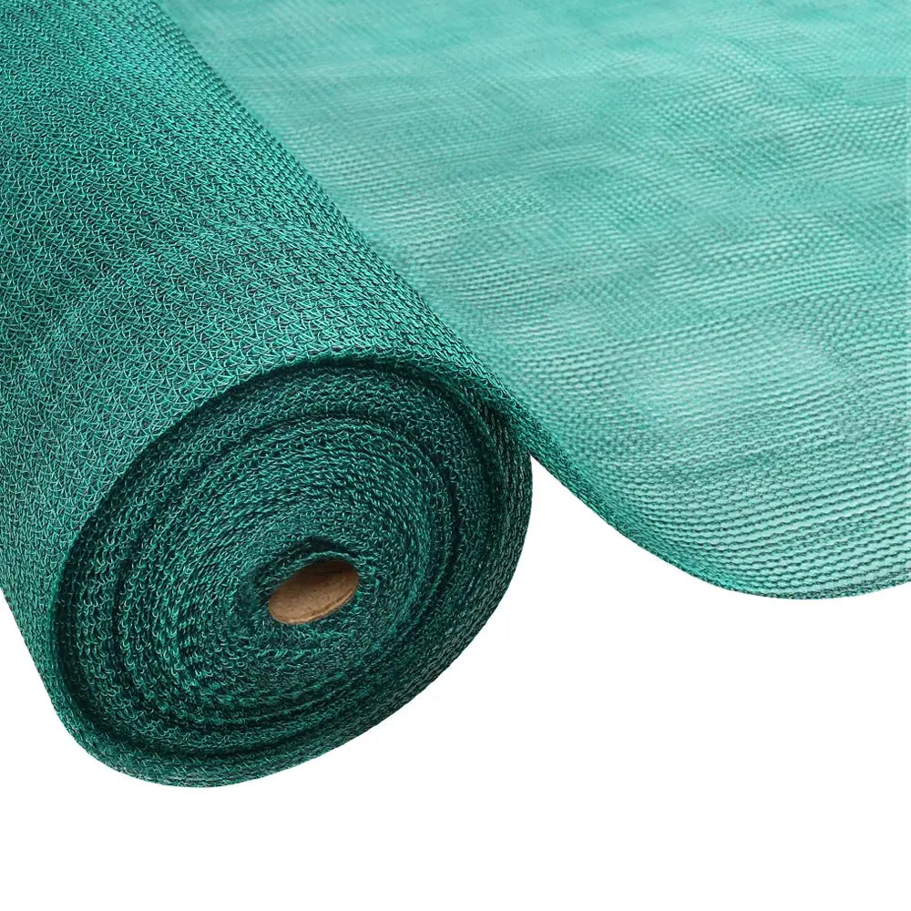 Instahut 50% Shade Cloth 3.66x10m Shadecloth Wide Heavy Duty Green - Home & Garden > Shading