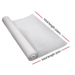 Instahut 50% Shade Cloth 3.66x30m Shadecloth Wide Heavy Duty White - Home & Garden > Shading