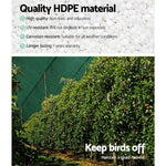 Instahut 90% Shade Cloth 1.83x30m Shadecloth Sail Heavy Duty Green - Home & Garden > Shading