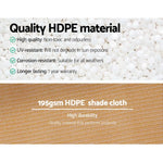 Instahut 90% Shade Cloth 3.66x20m Shadecloth Sail Heavy Duty Beige - Home & Garden > Shading