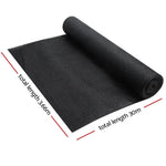 Instahut 90% Shade Cloth 3.66x30m Shadecloth Sail Heavy Duty Black - Home & Garden > Shading > Umbrellas & Sunshades