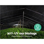 Instahut 90% Shade Cloth 3.66x30m Shadecloth Sail Heavy Duty Black - Home & Garden > Shading > Umbrellas & Sunshades