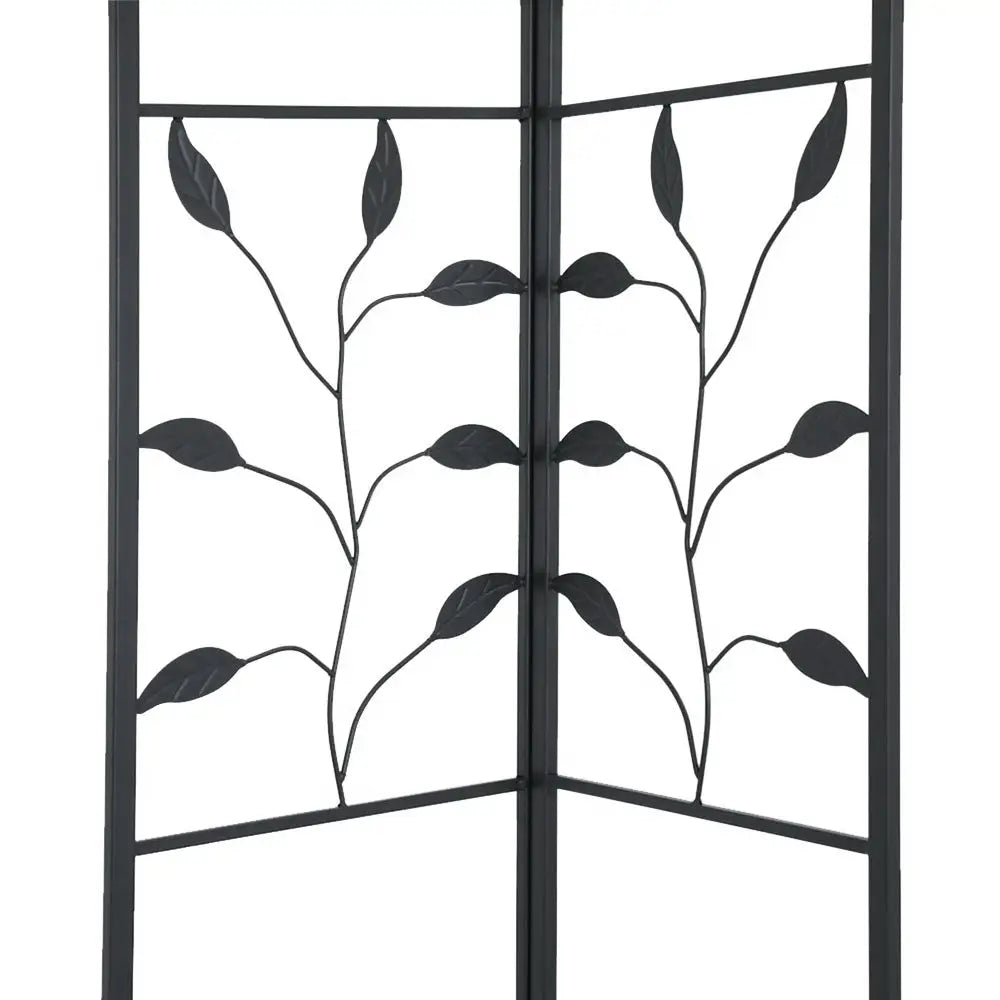 Instahut Gazebo 4x3m Marquee Outdoor Wedding Party Event Tent Home Iron Art Shade Grey - Home & Garden > Shading