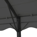 Instahut Gazebo Marquee 4x3m Outdoor Event Wedding Tent Camping Party Shade Iron Art Canopy Grey - Home & Garden >