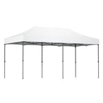 Instahut Gazebo Pop Up Marquee 3x6m Folding Tent Wedding Outdoor Camping Canopy Gazebos Shade White - Occasions >