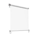 Instahut Outdoor Blinds Transparent Roll Down Awning Window Shade 1.2X2.4M - Home & Garden > Shading