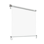 Instahut Outdoor Blinds Transparent Roll Down Awning Window Shade 1.4X2.4M - Home & Garden > Shading