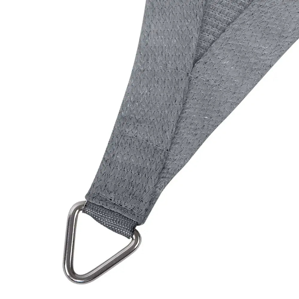 Instahut Shade Sail 5x6m Rectangle 280GSM 98% Grey Shade Cloth - Home & Garden > Shading