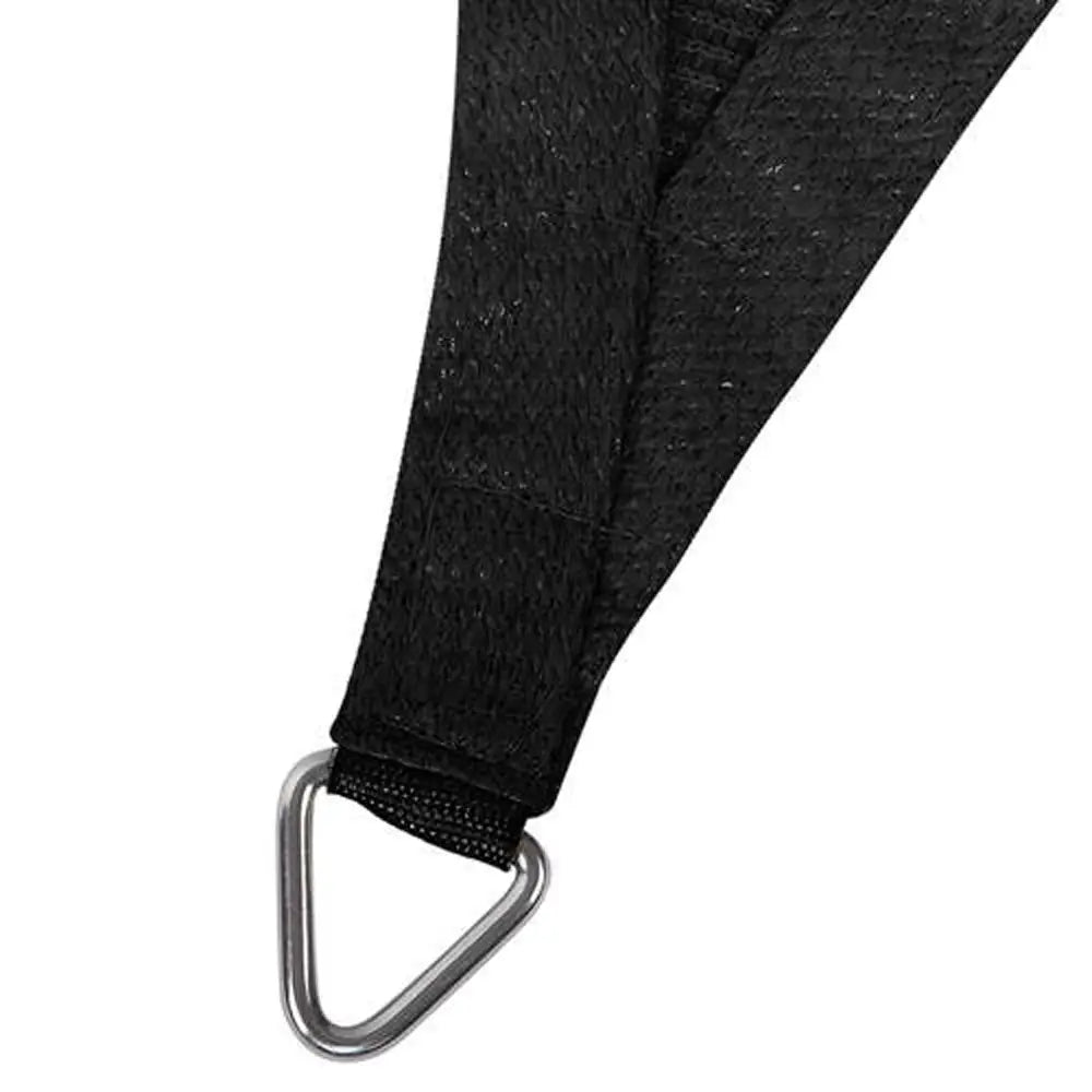 Instahut Shade Sail 6x7m Rectangle 280GSM 98% Black Shade Cloth - Home & Garden > Shading