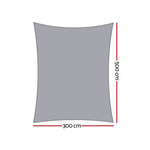 Instahut Waterproof Shade Sail Shade cloth Rectangle Canopy 3x5m - Home & Garden > Shading > Umbrellas & Sunshades