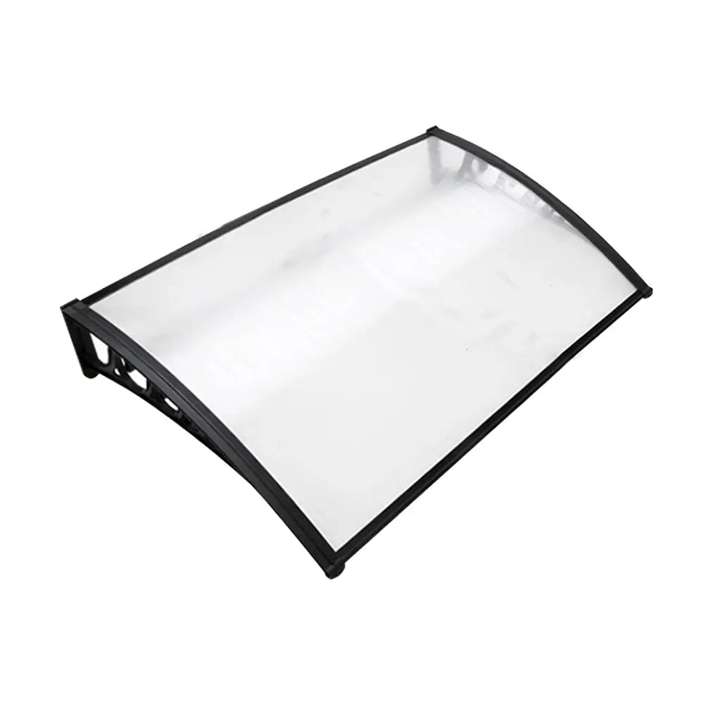 Instahut Window Door Awning 1mx1.5m Transparent Hollow Sheet Plastic Frame - Home & Garden > Shading
