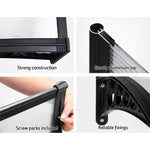Instahut Window Door Awning 1mx2m Transparent Hollow Sheet Plastic Frame - Home & Garden > Shading