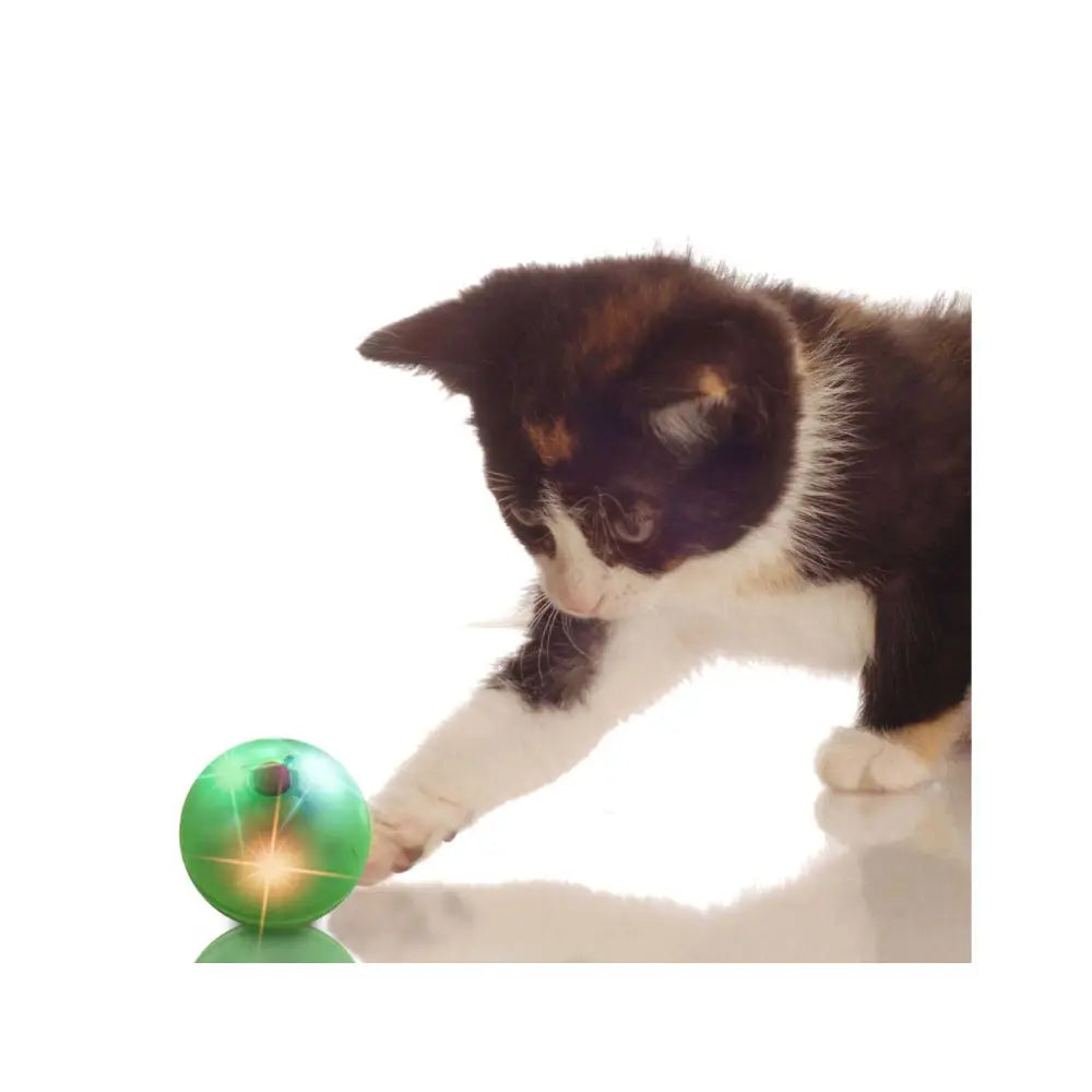 Interactive Cat Track Tower 3 Level LED Ball with Light - Kitten Chase Play Toy - Pet Care > Toys > Cat Toys
