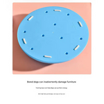 Interactive Dog Puzzle Feeder Toy - IQ Training & Slow Feeder with Anti-Skid Base(blue) - Pet Care > Dog Supplies > Dog