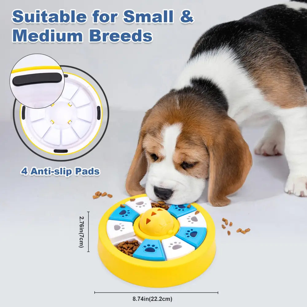 Interactive Dog Puzzle Feeder Toy - Slow Feeder for IQ Training & Mental Stimulation(green) - Pet Care > Dog Supplies >