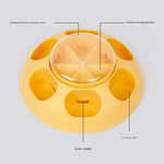 Interactive Pet Slow Feeder & Puzzle Toy - Press to Dispense Food Improves Digestion(green) - Pet Care > Dog Supplies >
