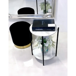 Interior Ave - Alba Black Side Table - Furniture > Living Room