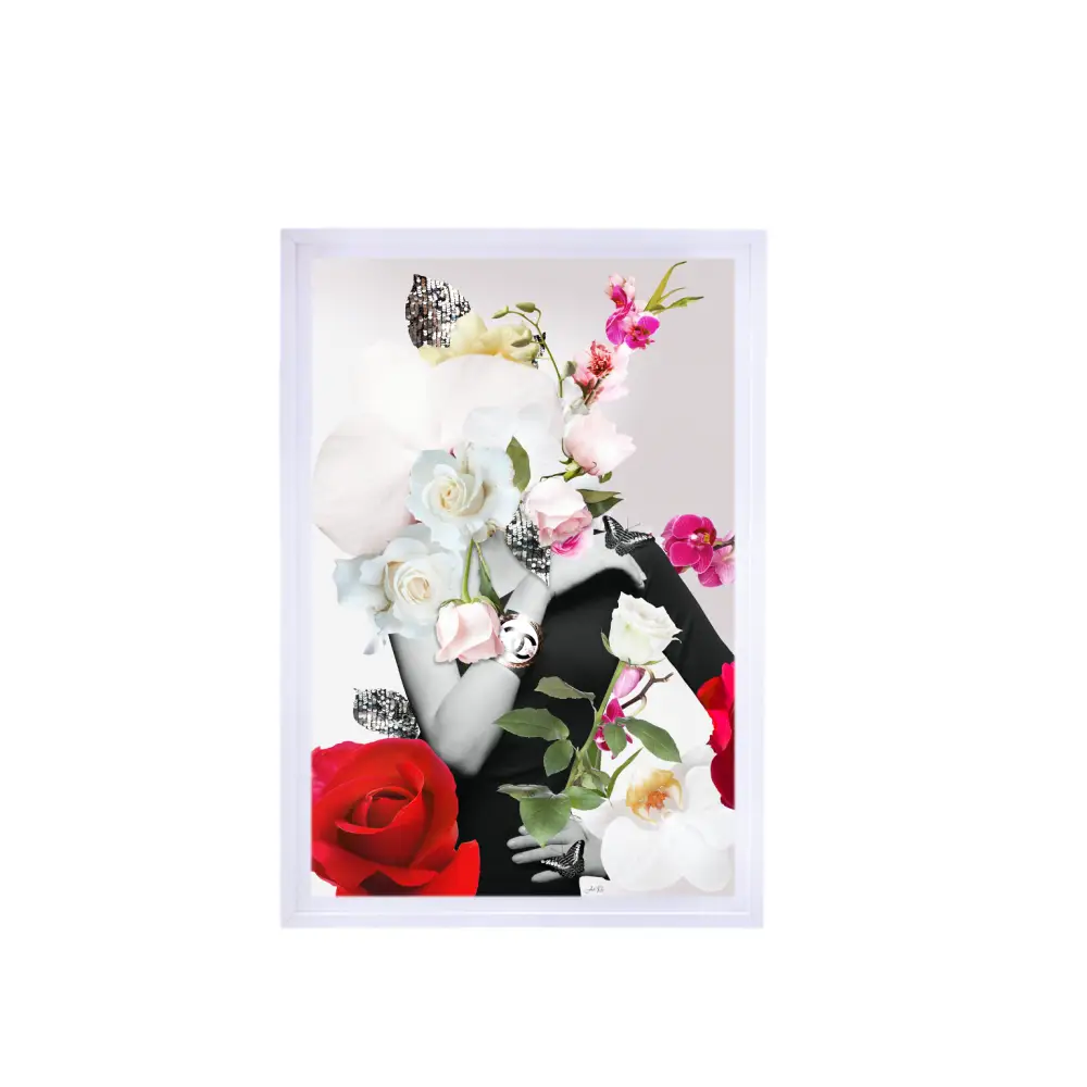 Interior Ave - Homegrown - 90cm x 60cm White Framed Artwork - Home & Garden > Wall Art